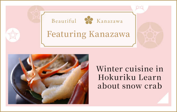 金沢を彩る 北陸冬の味「加能ガニ」を知る