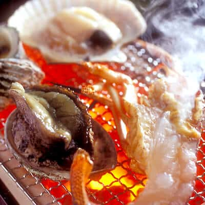 海の幸 “上”炭火焼き懐石