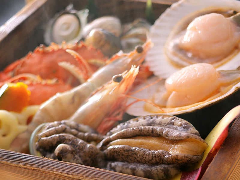 名物 加賀 湯けむり源泉蒸し