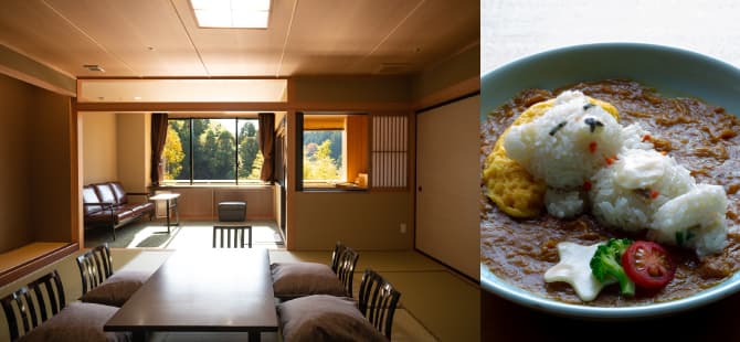 お部屋とお食事