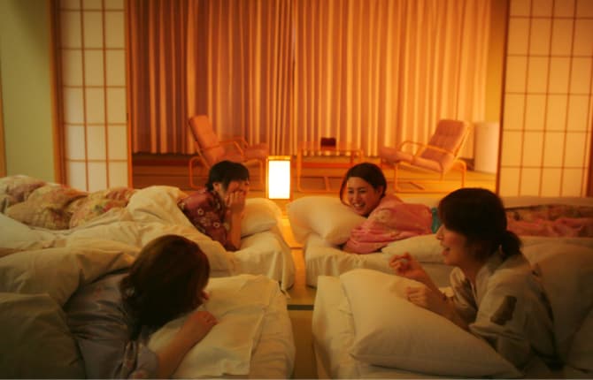 女子旅には温泉旅館がおすすめです