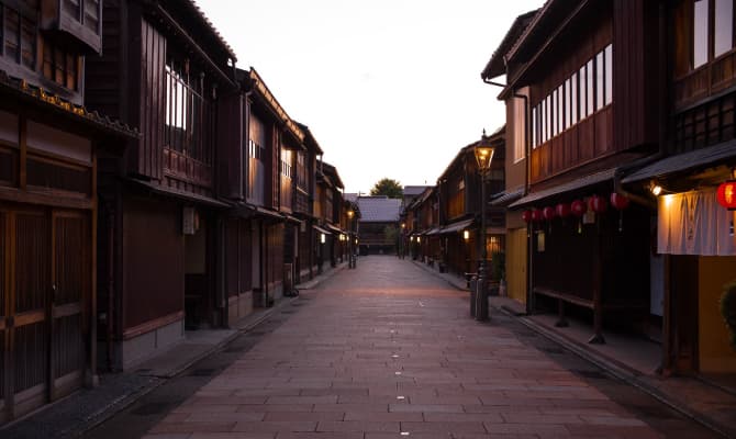 ひがし茶屋街