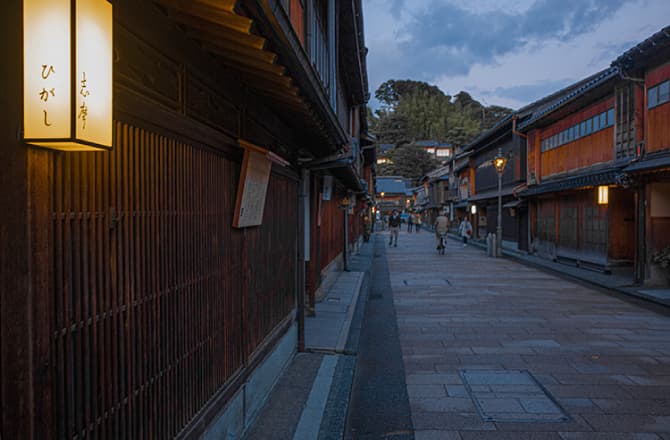 ひがし茶屋街