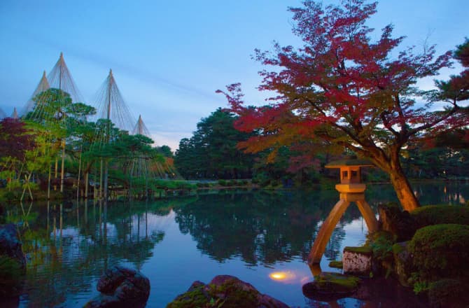 秋の兼六園