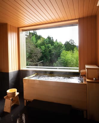 客室露天風呂